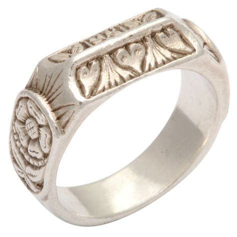 tudor rose ring|medieval style eternity rings.